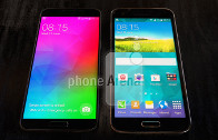 รูป Galaxy F ปรากฏอีกครั้งพร้อมเทียบกับ S5 พบขอบจอบางเหมือน LG G3
