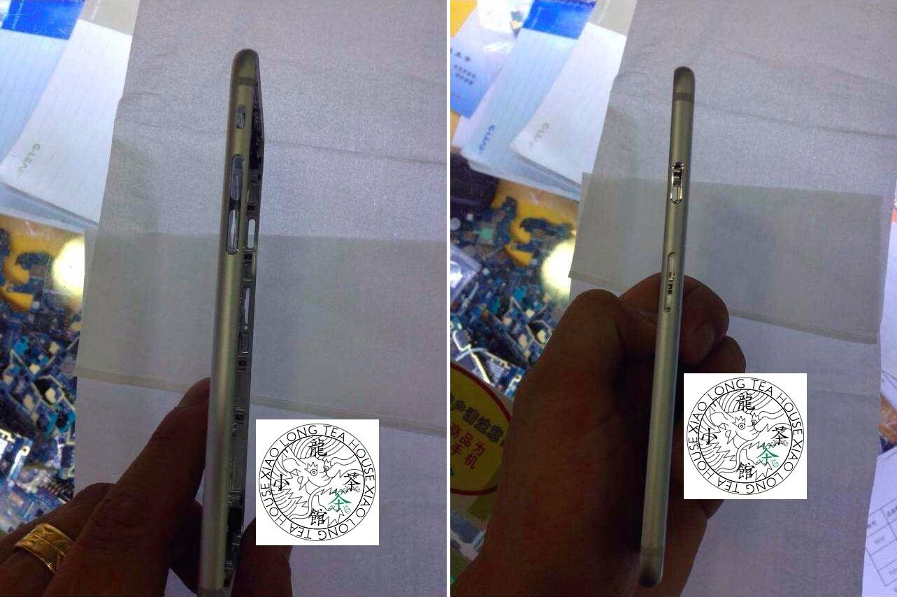หลุดภาพฝาหลัง iPhone 6 ของจริงทำจากโลหะแบบชัดๆ