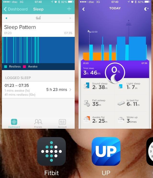 เทียบตัวต่อตัว Jawbone UP24 กับ Fitbit Flex สายรัดข้อมือเพื่อสุขภาพสำหรับคนยุคใหม่