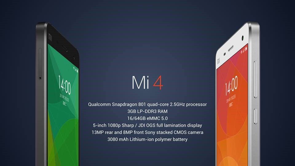 หมดอย่างไวตามเคย Xiaomi Mi 4 ล็อตแรกขายหมดใน 37 วินาที