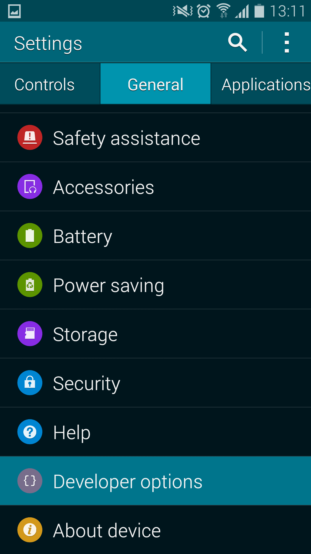 วิธีการเปิด Developer Options และ USB Debugging บน Samsung Galaxy S5