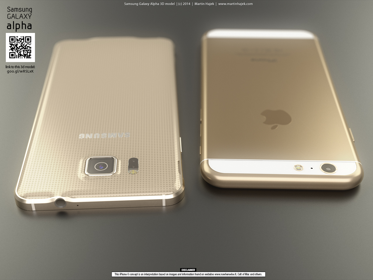 Apple iPhone 6 vs Samsung Galaxy Alpha 14