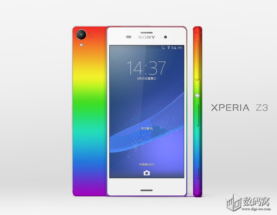ภาพ Render ของ Sony Xperia Z3 จากสาวกอารยธรรม Sony สีสันสุดจะบรรยาย