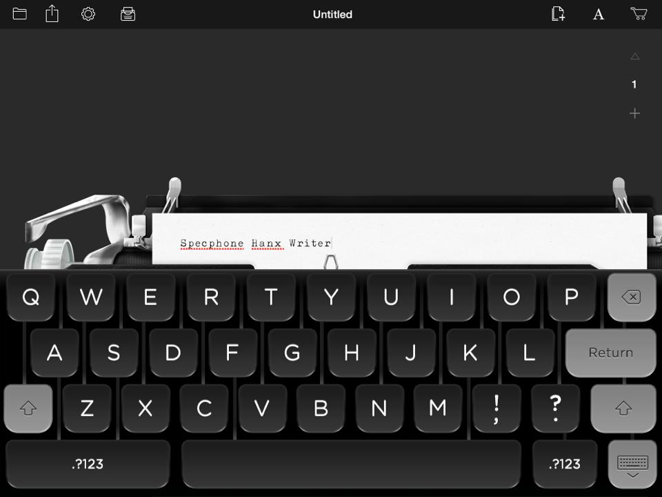 [App] Hanx Writer แอพสร้างเอกสารสุดแนวบน iPad โดยทอม แฮงส์