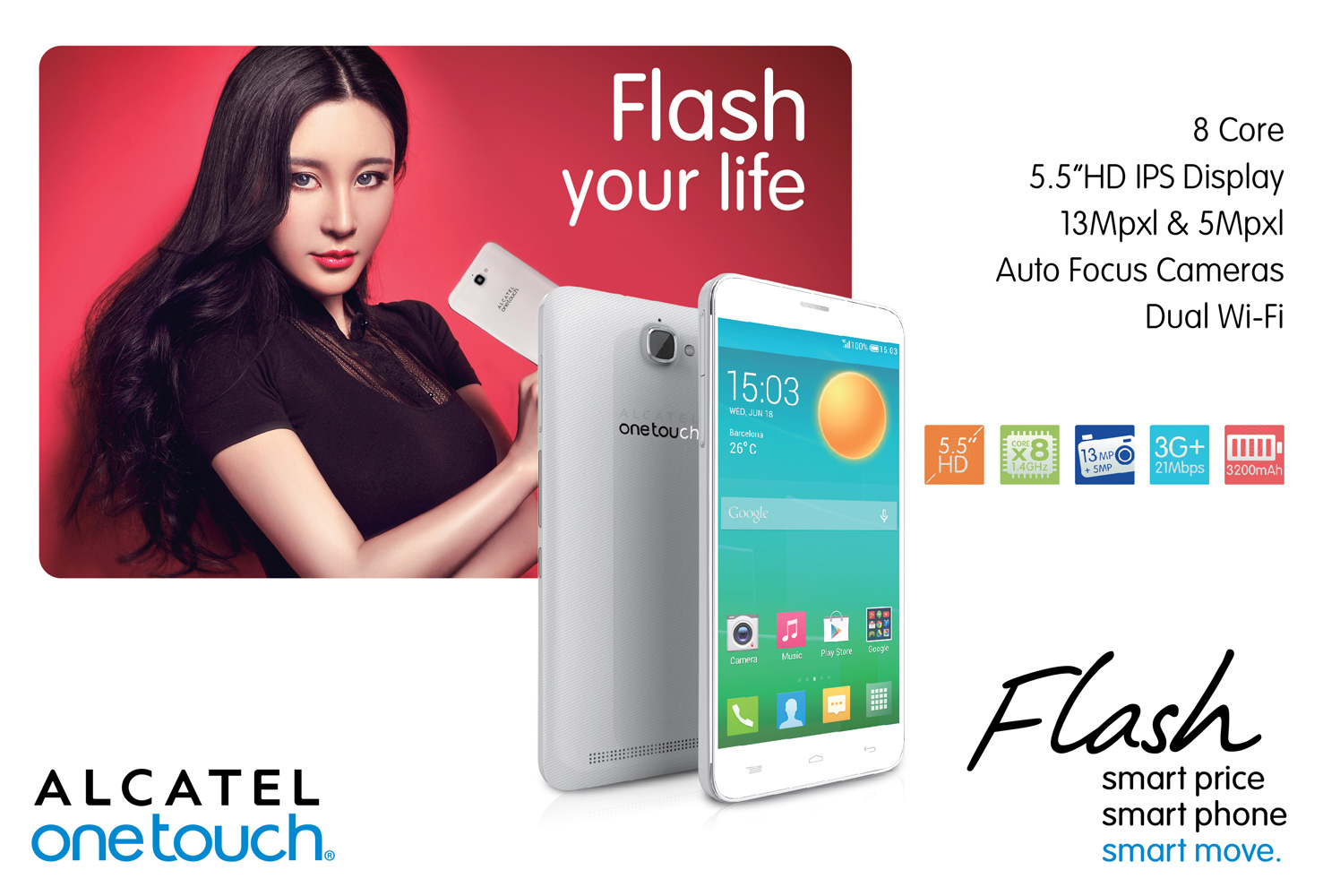 [PR News] Alcatel จัดกิจกรรม Guess the Price, Win a Flash! ชิงรางวัลสมาร์ทโฟน Alcatel Onetouch Flash