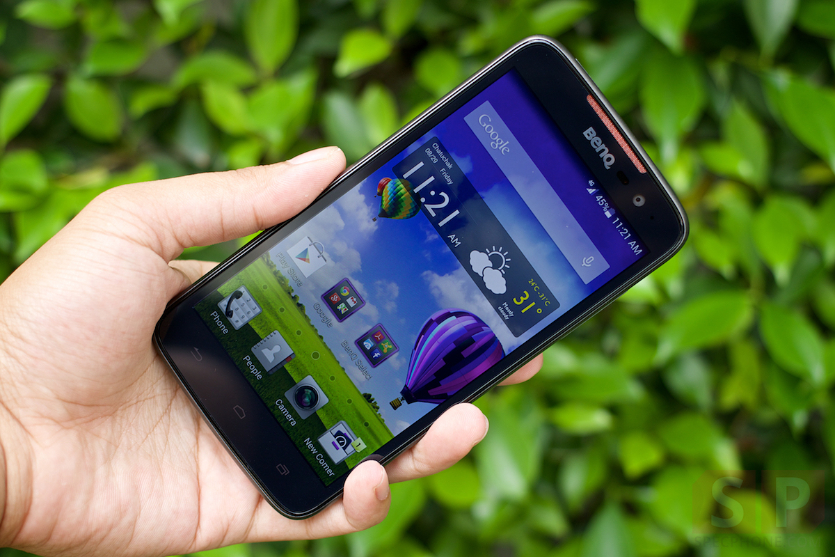 Review BenQ F5 SpecPhone 005