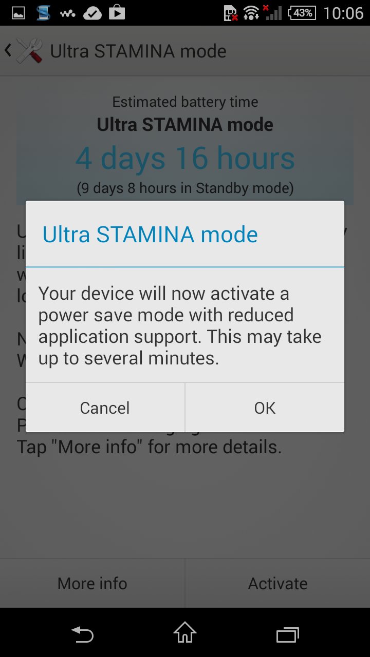 Ultra STAMINA mode4
