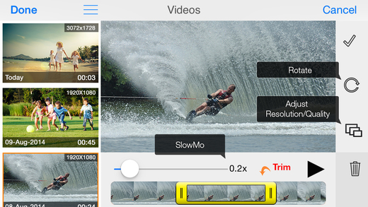 MoviePro updated for iOS 8 brings 3K video to iPhone 6 high bitrates