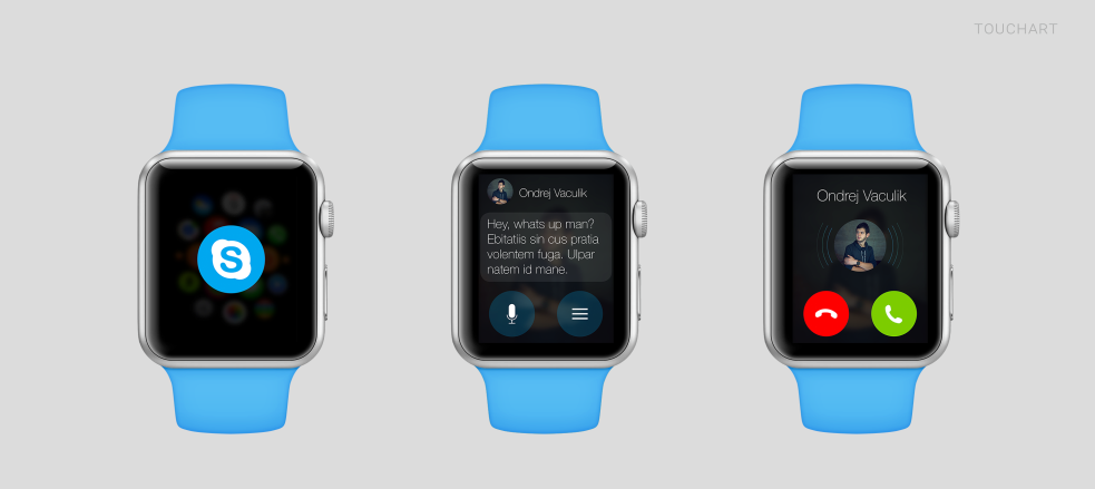 มาดูกันว่าเมื่อแอพพลิเคชันชื่อดังไปอยู่บน Apple Watch หน้าตาจะเป็นอย่างไร