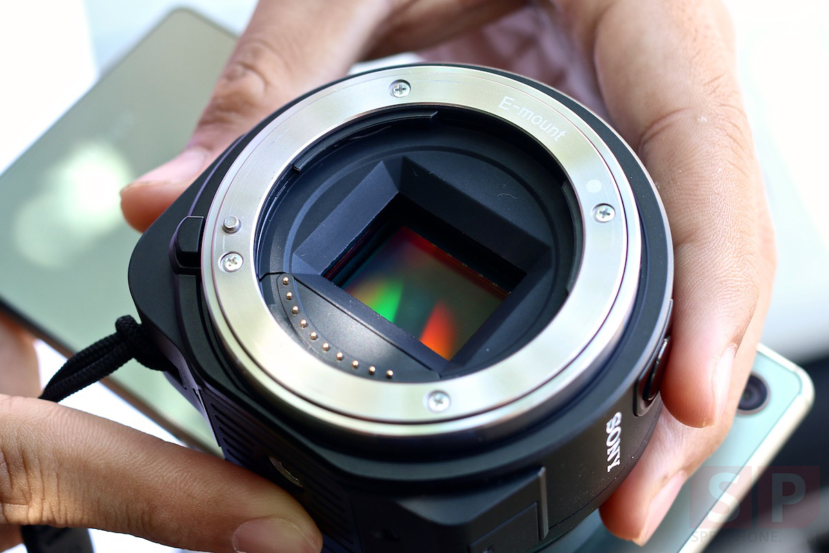 Review Sony QX 1 Lens Mount SpecPhone 024