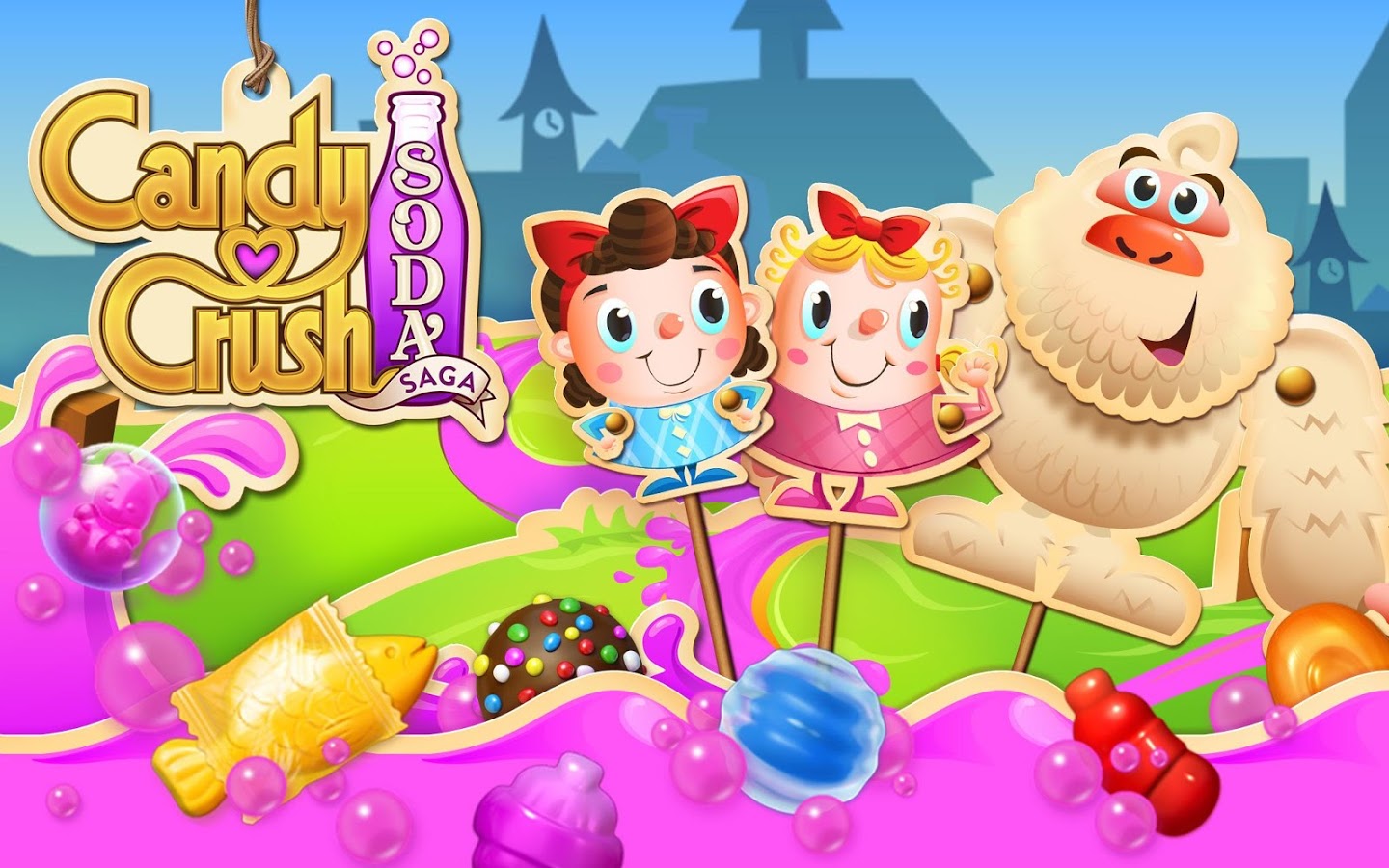 [App] Candy Crush Soda Saga เกม Puzzle สไตล์ Candy Crush ที่รับประกันว่าว่าติดงอมแงมเหมือนเดิม