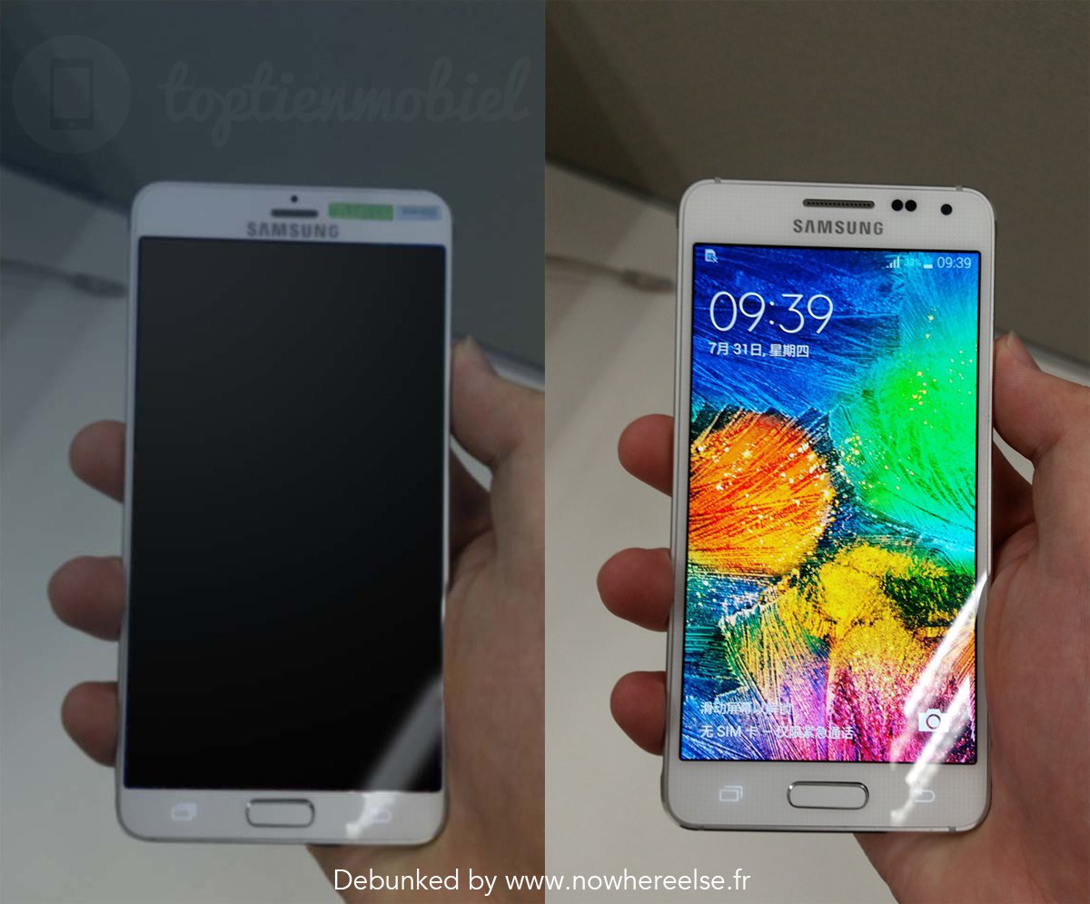 ไม่น่าหลอกกันได้ : ภาพหลุด Samsung Galaxy S6 เป็นเพียงภาพตัดต่อ