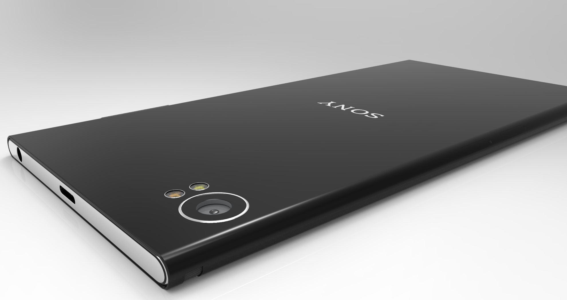 Sony Xperia Curve concept render 1