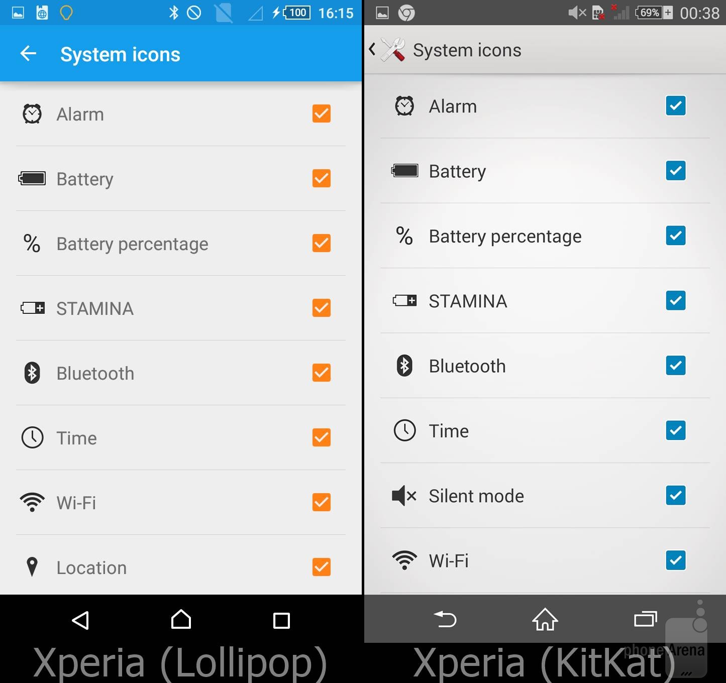 Xperia Lollipop vs Xperia KitKat UI Comparison 8