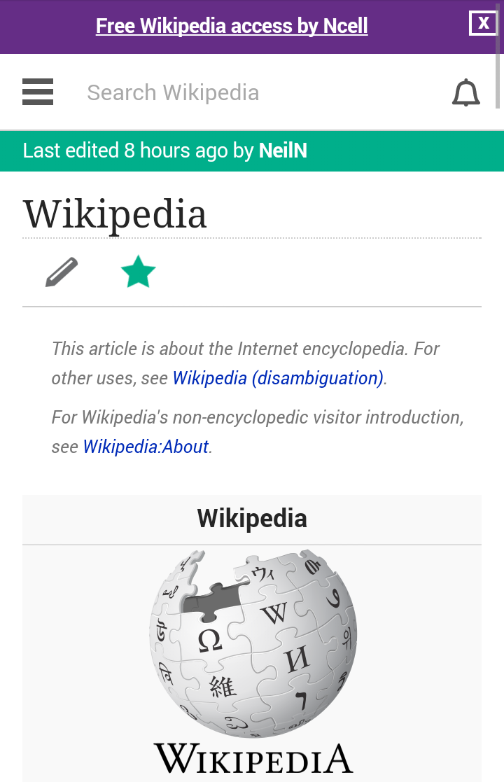 Wikipedia-Zero