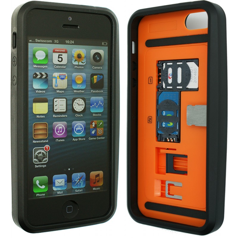 sim2be dual sim adapter case iphone5 1 2