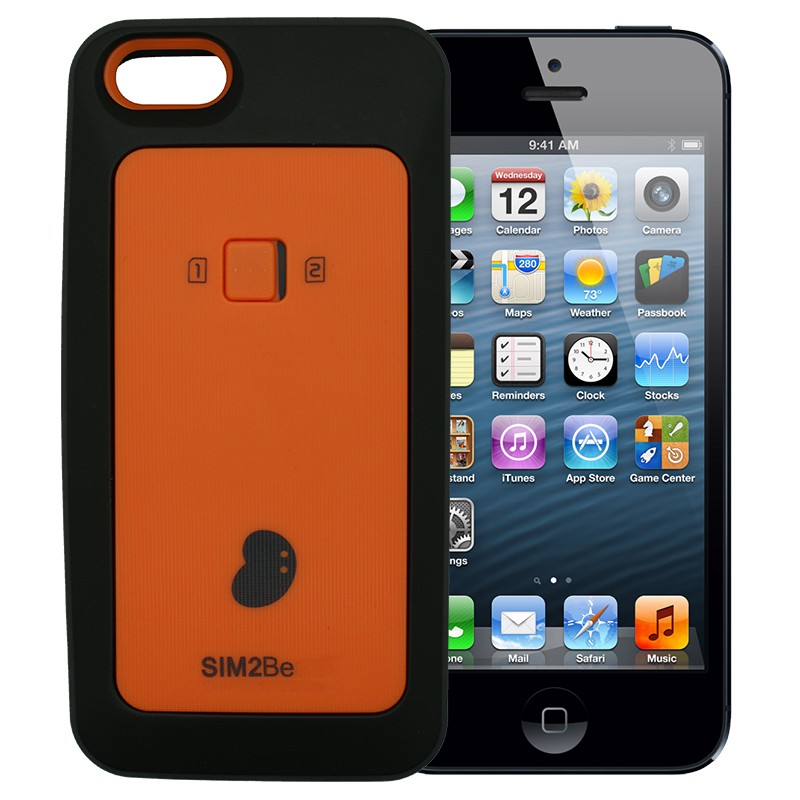 sim2be5 dualsim case iphone5 1 2