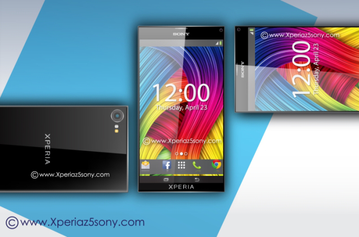 ภาพคอนเซ็ปท์ Sony Xperia Z5 จอใหญ่ ชัดระดับ 4K