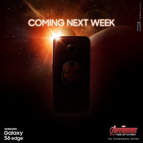 มาจริงๆแล้ว Galaxy S6 Edge Iron man edition สัปดาห์หน้าเจอกัน!!!