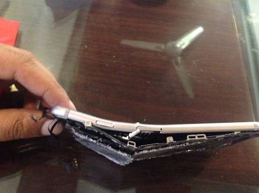 งานเข้า!!! iPhone 6 ในอินเดียระเบิด เจ้าของรอดเจ็บหวุดหวิด