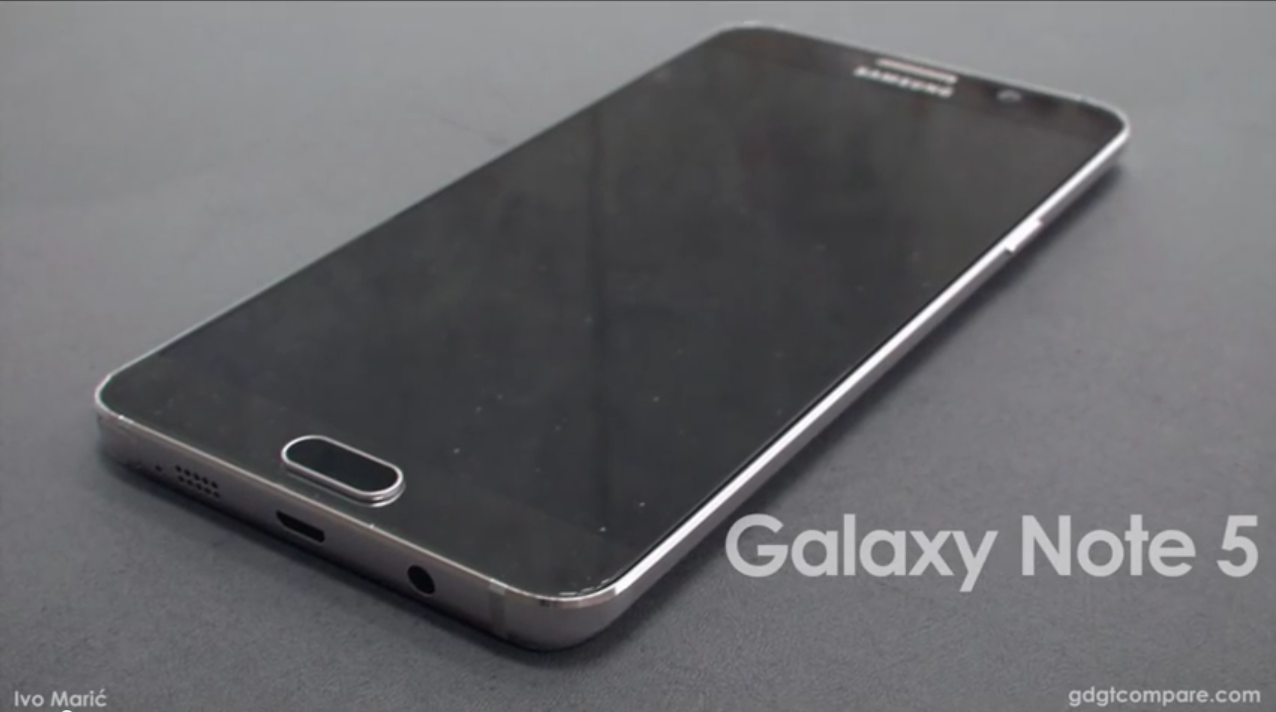 Concept Design ตัวใหม่ของ Samsung Galaxy Note 5 ออกมาแล้วพร้อมกระจก 2.5D และ S Pen แบบเด้งออกมาเองได้