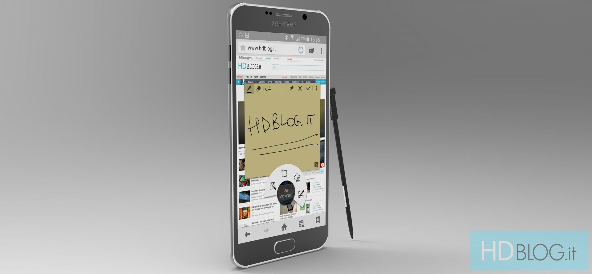 Galaxy Note 5 concept render 6