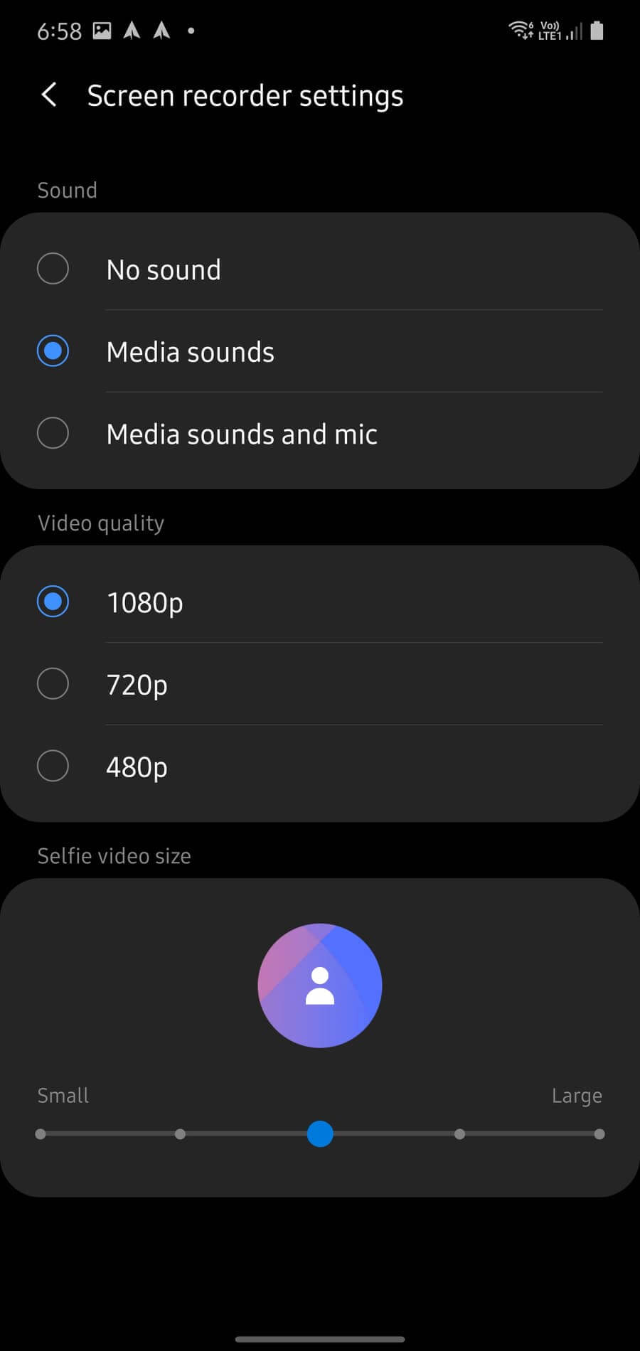 how to resize a video on samsung