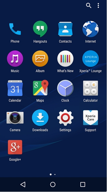 Sonys new new Concept for Android UI 1