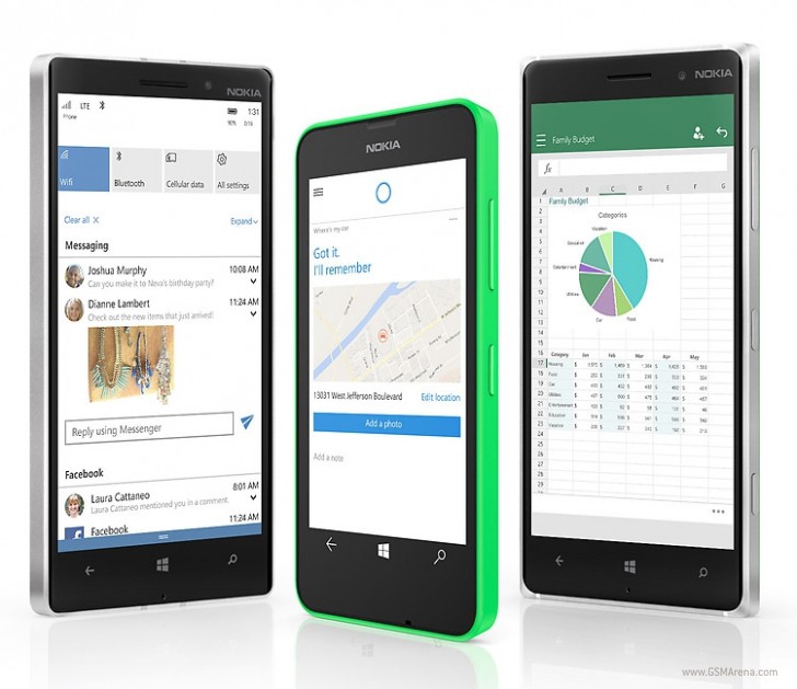 Microsoft ประกาศรายชื่อ Lumia ที่จะได้รับการอัพเดต Windows 10 ชุดแรกแล้ว