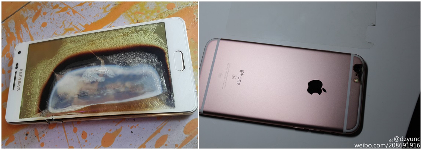 iPhone-6s-Galaxy-A5-Explosion-Melt