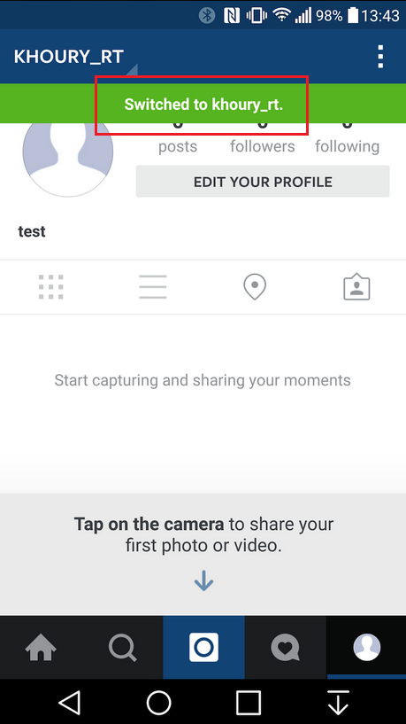 Instagrams Android app will support multiple accounts 2