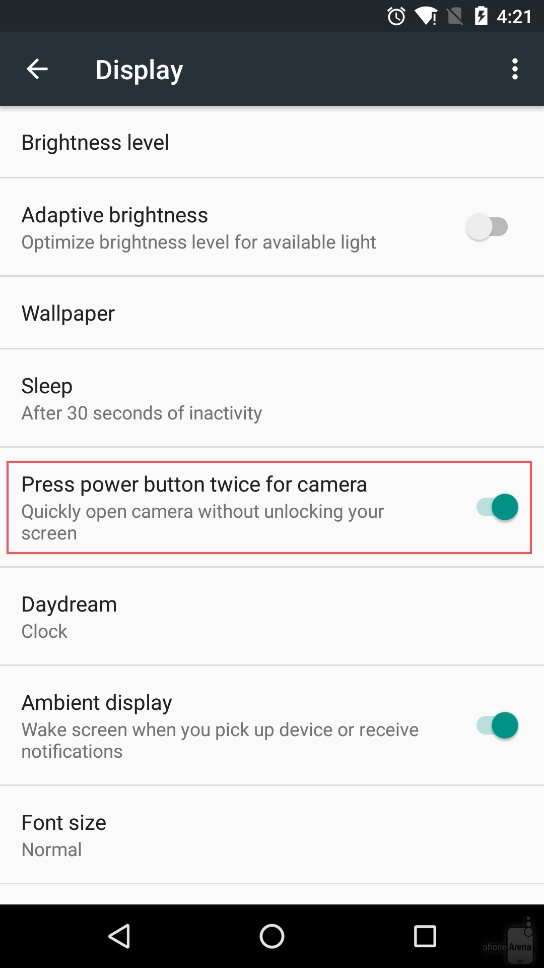 รู้กันหรือยัง?? วิธีเปิดใช้งานกล้องอย่างรวดเร็วบน Google Nexus 6P และ Nexus 5X!!