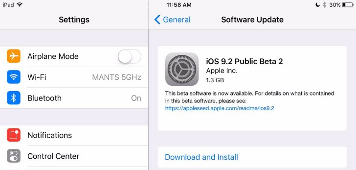 Apple ปล่อยอัพเดท iOS 9.2 beta ออกมาแล้ว!!