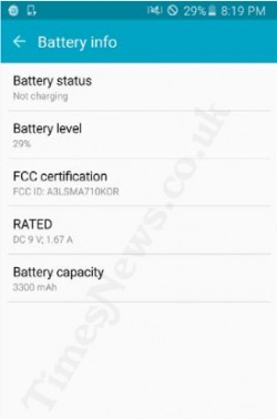 Samsung Galaxy A7 (2016) ผ่านการรับรองของ FCC แล้ว เผยมาพร้อมแบตเตอรี่ 3,300 mAh