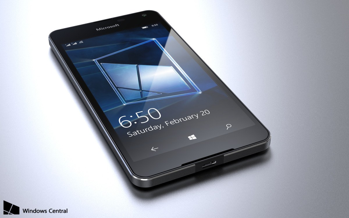 Microsoft Lumia 650 unofficial renders