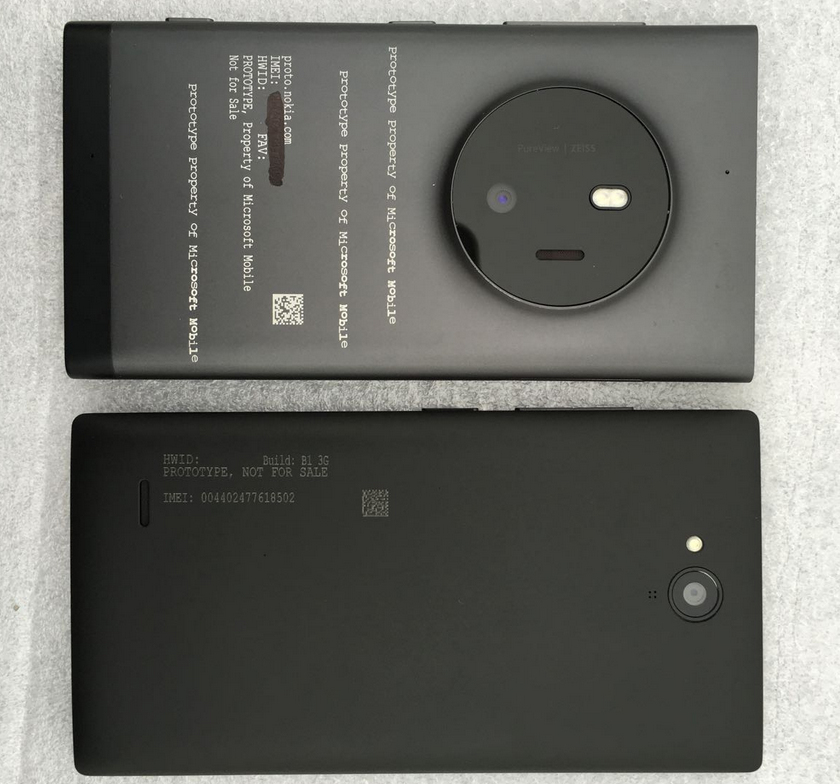 หลุดภาพเพิ่มเติม Microsoft McLaren ( หรือ Lumia 1030 ที่โดนพับโครงการทิ้งไปแล้ว )
