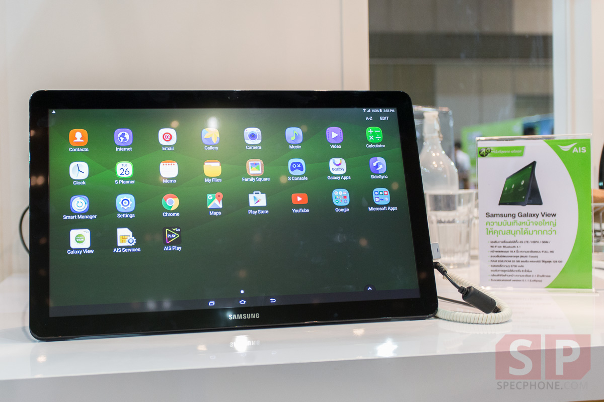 Preview Samsung Galaxy View SpecPhone 010
