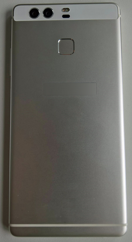Back of Huawei P9 confirms dual camera system