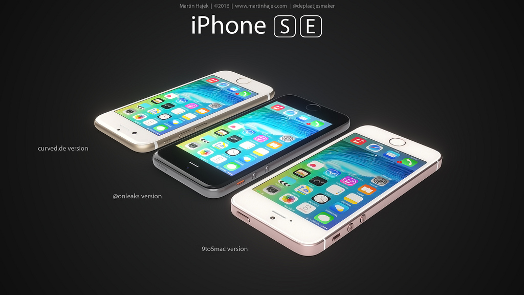 รวมภาพ Concept iPhone SE จากสามสำนักข่าวหลุด !! มาดูกันว่าแบบไหนสวยที่สุด