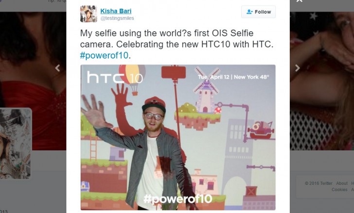 ครั้งแรกของโลก !! HTC 10 จะมีกล้องหน้าที่มีเทคโนโลยี OIS ??