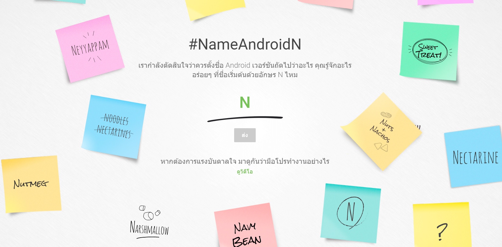 Android N อาจจะมีชื่ออย่างเป็นทางการ ที่ไม่ใช่ขนมหวานเป็นครั้งแรก ??