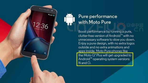 เผยข้อมูล Motorola Moto G4 Plus ที่การันตีอัปเดตเวอร์ชั่นถึง Android “O” !!