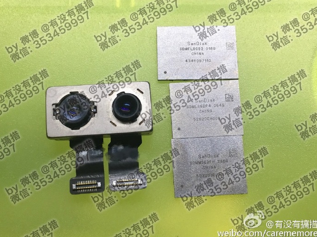 Dual-camera-module-and-SanDisk-256GB-memory-chips