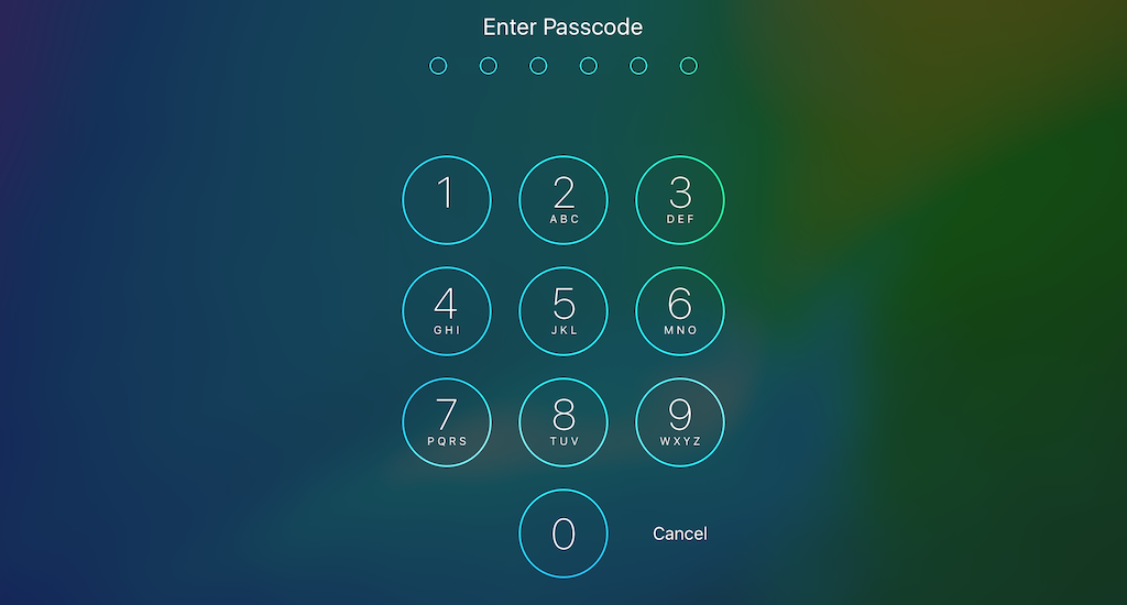 Privacy-Passcode