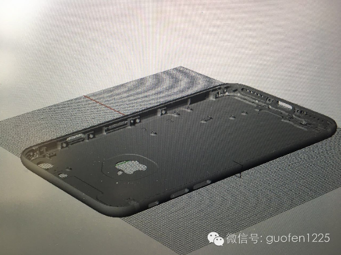 Apple iPhone 7 leaked CAD drawings