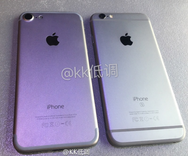 The Apple iPhone 7 is compared to the Apple iPhone 6s 1 1 e1469587990317