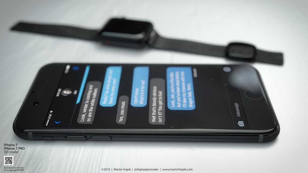 การกลับมาของสีดำ !! ภาพเร็นเดอร์ชุดใหม่ iPhone 7 ที่มากับสีดำพร้อมกับ DarkMode ที่สวยงามลงตัว