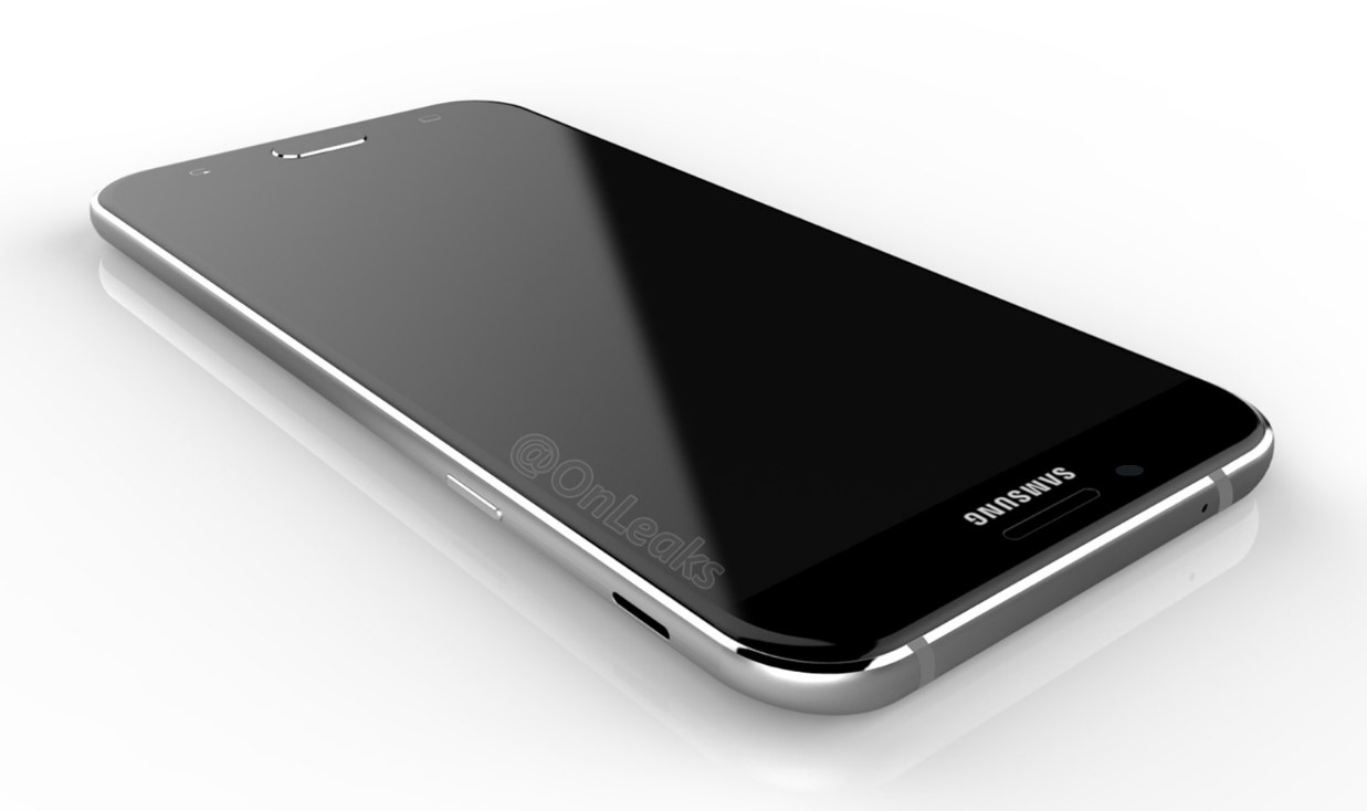 Galaxy A8 2016 rendered images 2