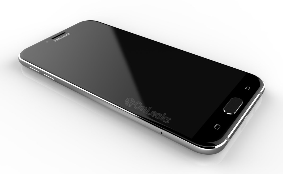 แอบหรูขึ้น !! หลุดภาพเร็นเดอร์ Samsung Galaxy A8 (2016) ตัวเครื่องเป็นกระจกตัดขอบด้วยโลหะ และบางกว่า Note 7 !!