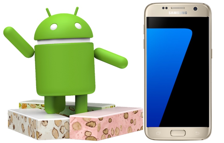 Samsung เริ่มทดสอบ Android 7.0 Nougat ให้กับ Samsung Galaxy S7 แล้ว !!